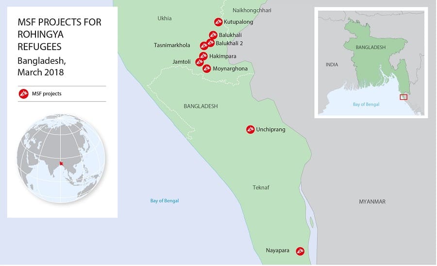 Bangladesh: Activities update on Cox's Bazar