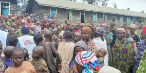 Families flee to Bambo as armed violence escalates nearby