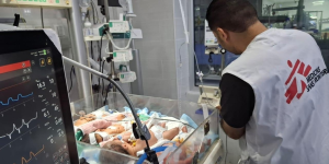Premature babies fight for their lives in north Gaza