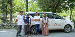 Behind the Wheel: How MSF Drivers Are Advancing Mental Health Care in Kashmir