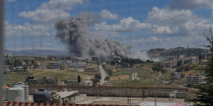 LEBANON: Nabatiyeh Under Fire