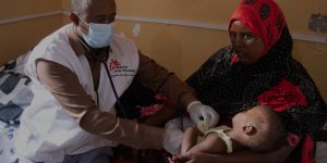 In Burao, MSF treats measles in patients the vaccine never reached