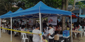 Doctors Without Borders/ Médecins Sans Frontières (MSF) delivers medical aid after 7.8-magnitude earthquake in Mindanao